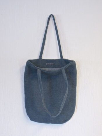 Blue Tweed Bag