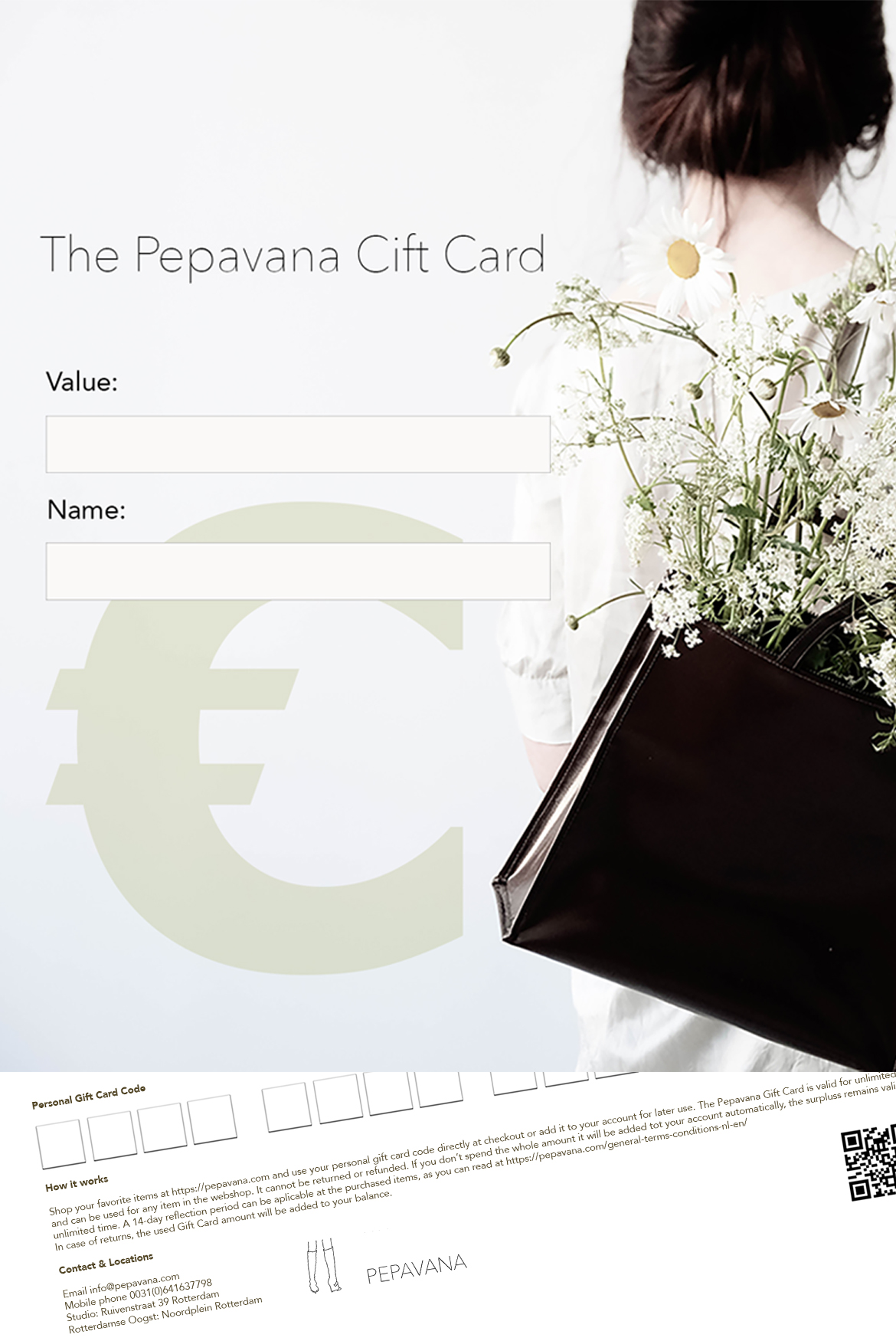 The Pepavana Gift Card